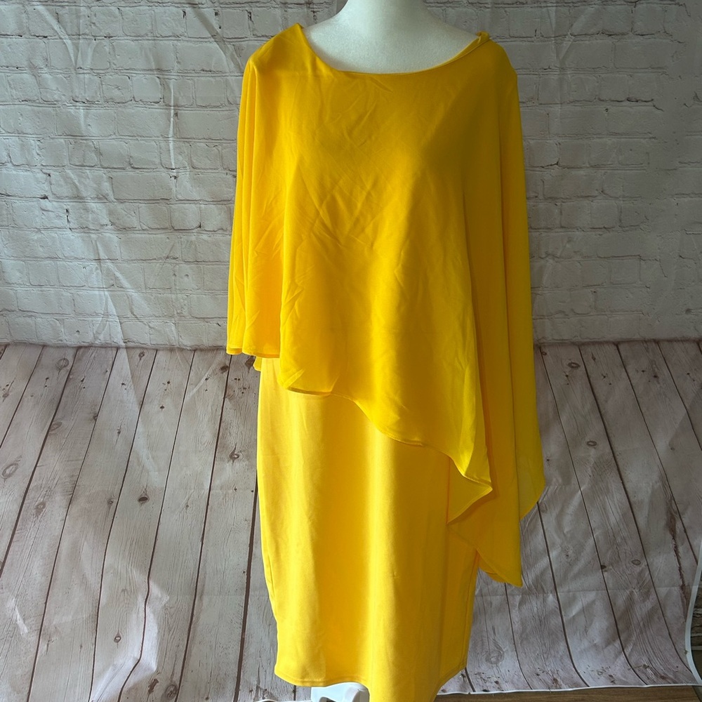 Elegant Yellow Dress
